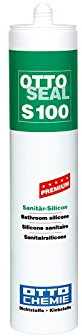 OTTOSEAL S100, Premium- Sanitär- Silicon, 300ml C116 schneeweiss