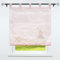 CORLIF Raffrollo Ausbrenner Transparente Raffgardine mit Schlaufen Schlaufenrollo Gardinen Modern Rosa BxH 140x150 cm 1 Stück