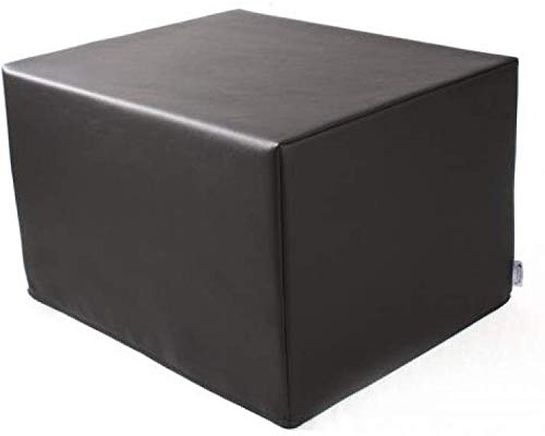 SW Bedding Stufenlagerungswürfel mit Bezug Kunstleder Standard schwarz