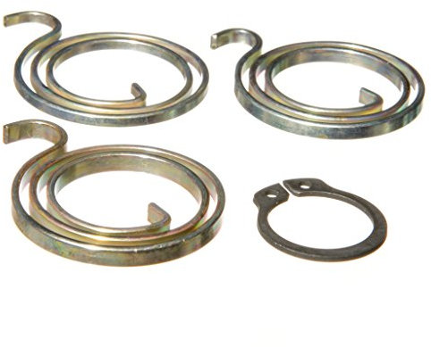 Northern DIY Door Handle Spring Assortment (3 Types of 2.5 Turn coils Plus 6 circlips)