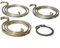 Northern DIY Door Handle Spring Assortment (3 Types of 2.5 Turn coils Plus 6 circlips)