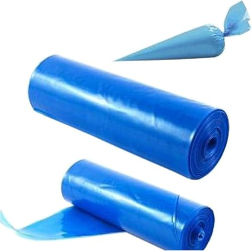 We Can Source It Ltd - 21″ Disposable Piping Bags – Strong Professional Blue Icing Bags for Cakes, Cupcakes, Pastry & Baking Decorating – Non-Slip, Food-Safe, Easy to Use (21 (Pack of 600))
