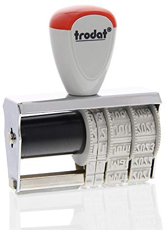 Datumstempel Trodat Classic 1010/56 custom (26x4 mm - 1 Zeile) mit individueller Textplatte