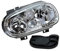 BESTPRICE 1x Faro delantero Faro principal izquierdo (lado del conductor) con luz antiniebla Compatible con VW GOLF 4 (1J1), GOLF 4 Cabriolet (1E7), GOLF 4 Variant (1J5)