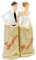 Figurine Mariage: Course en Sac Jeunes mariés (x1) REF/SUJ4975