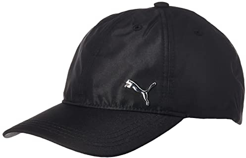 PUMA Damen Evercat Opal, verstellbare Kappe Baseballkappe, schwarz/Silber, Einheitsgröße