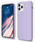 elago Liquid Silicone Case Kompatibel mit iPhone 11 Pro Hülle (5,8), Silikon Handyhülle, Rundumschutz : 3-Layer Schutzhülle (Violett)