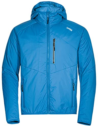 Uvex ADA 17503 Thermojacke - Männer-Innenjacke mit Kapuze - Blau - L