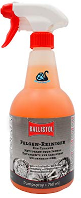 Eva Shop® NEUHEIT Ballistol Premium Felgenreiniger Gel-Reiniger zur Felgenpflege | Professionelle Felgen-Reinigung für Alufelgen & Stahlfelgen | Autopflege für Sommerreifen und Winterreifen 750 ml
