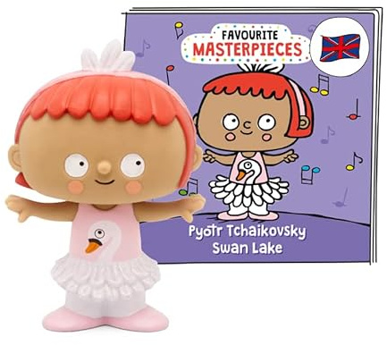 Tonies Audio Character for Toniebox, Favourite Masterpieces - Swan Lake, Audio Story for Children for Use with Toniebox Music Player (Sold Separately)