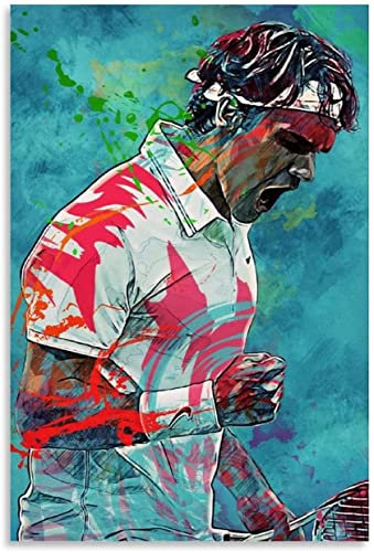 Puzzle für 500 Teile ROGER FEDERER-Plakat Holz Puzzlespiel Erwachsenen und Kinder puzzle Poster 500 Piece 20.4x15inch(52x38cm) Kein Rahmen