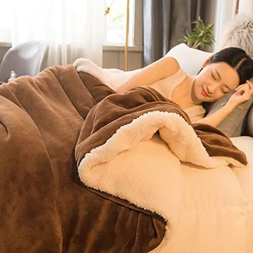 Kuscheldecke Flauschig 180 * 200 cm, Warme Decken für Den Winter, Bettwäsche Kuscheldecke, Warm Halten,Falten Beständig/Anti-verfärben,einfach Zu Säubern, Wohndecke als Bettüberwurf, Tagesdecken