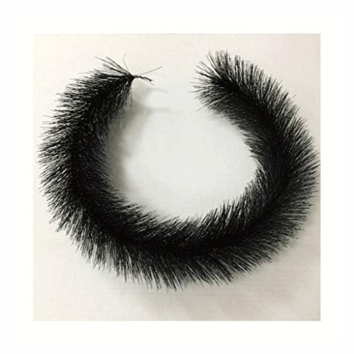 RSLEE Weihnachtskranz Weihnachtsgirlande Ferien Artificial Dekor Kränze for Treppen Wand-Tür-Indoor Outdoor Garland 1 / 10pack Türkranz Weihnachten (Größe : BLACK-10PACK-90CM)