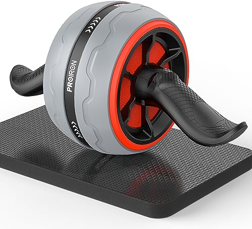 PROIRON Bauchroller, Bauchtrainer ab Roller, Automatische Rebound-Bauchrolle, Bauchmuskeltraining Kits für Männer und Frauen, Abdominal Roller für Bauchübungen & Bauchtraining