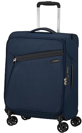 Samsonite Litebeam - Spinner S, Handgepäck, 55 cm, 39 l, blau (mitternachtsblau)