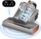 JIGOO S300 Pro Milbensauger mit Staubmilben-Sensor und Intelligente LED-Anzeige, 500W Milbenstaubsauger mit UV-Licht, Für Allergiker, entfernt 99,9% der Allergene, für Matratzen, Betten, Sofas