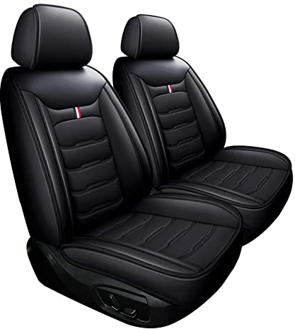 Maidao Autositzbezüge für Subaru XV 2013-2024, 5-Sitze Ledersitzbezüge Allwetter wasserdichtes Komfortabler Autositzbezug Full Set Sitzbezüge Schwarz
