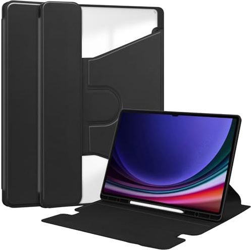 Lobwerk Hülle für Samsung Tab Galaxy S9 Ultra SM-X910 SM-916B 14.6 Zoll Smart Cover Etui mit Standfunktion und Auto Sleep/Wake Funktion