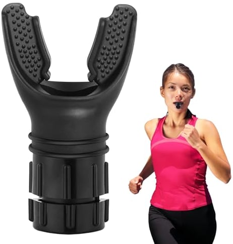 Oxyfit Breathing Trainer, Lungentrainer Sport Atemtrainer für die Lunge Leichtes Trainingsgerät Lung Trainer Mit Elnstellbaren Widerständen Zur Verbesserung Der Lungenkapazität Leicht zu Reinigen