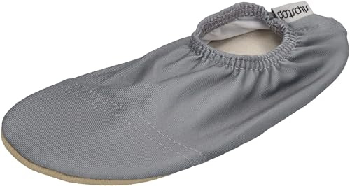 Slipstop Kinder Hausschuhe Badeschuhe Grey Grey, Größe:27/29 EU