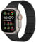 Amizee Compatible avec Bracelet Apple Watch 49mm 46mm 45mm 44mm 42mm 41mm 40mm 38mm, Bracelet Silicone Magnétique Souple pour iWatch Ultra 2 Série 10 9 8 7 6 5 4 SE (49/46/45/44/42, Noir)