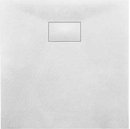 Thermopanel SMC White Shower Trays Base Slate Stone Effect Textured Non Slip - 1000 x 700mm