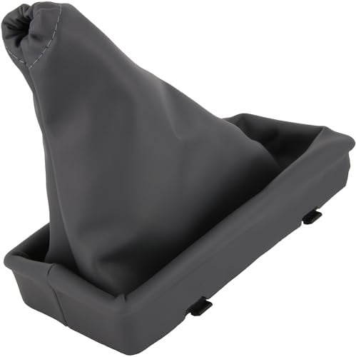 Recambo Schaltsack Schaltgetriebe passend für Opel Corsa C, 2000-2006, Plug & Play, Schaltmanschette, mit Rahmen, grau