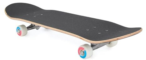 ATTABO Skateboard per adulti Ollie verde 8 x 31 – 9 strati in legno d'acero 5 assi in alluminio, ruote 52 x 36 mm, cuscinetti a sfera ABEC-7, tavola antiscivolo per trucchi e tempo libero