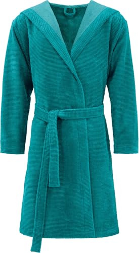Erwin Müller Unisex-Bademantel Schwanau Jacquard-Velours