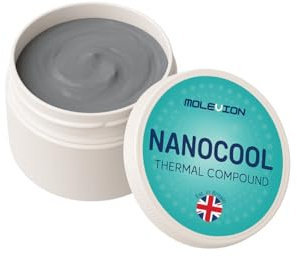 Molevion NanoCool TX 127 Thermal Paste 10 g | 12.7 W/m·K Non-Curing, Electrically Insulating Thermal Compound for CPUs, GPUs, LEDs, VRMs & Power Modules
