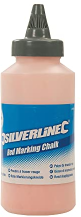 Silverline CB63R Markierungskreide Rot