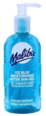 Malibu Sun Ice Blue After Sun Gel, Cooling & Soothing, 200ml | Moisturising Gel for Sun-Soaked Skin, Refreshing & Hydrating, Aloe Vera, Vitamin E & Allantoin Enriched
