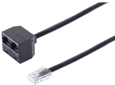 S/CONN maximum connectivity Western-St. 8/8/ 2 Western-Buchse 8/8 100Ohm 0,10m