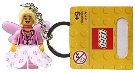 LEGO Creator: Fée Avec Jupe En Tissu Et Ailes Roses Porte-Clés