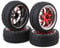 BQLZR RC 1:10 On-Road-Rennwagen Y-Form Red Plating Wheel 4er Pack