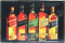 Johnnie Walker, Whisky Metall blechschild, Vintage Style Wandbild Ornament Kaffee & Bar Decor, Größe 20,3 x 30,5 cm
