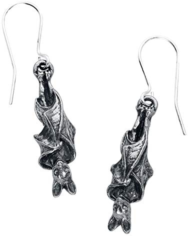 Alchemy Gothic Awaiting The Eventide Ohrring-Set silberfarben