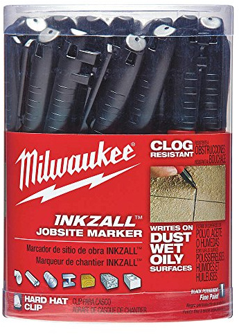 Marqueur industriel, noir, acrylique, PK36