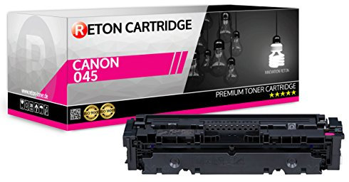 Original Reton Toner | 25% höhere Reichweite | kompatibel zu 045M Magenta, für Canon i-Sensys LBP611CN, Canon i-Sensys LBP613CDW, Canon i-Sensys MF631Cn, Canon i-Sensys MF633Cdw, MF635Cx
