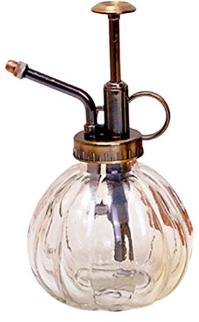 weizq Cristal Agua Spray Botella Vintage Style Plantas pulverizador pulverizador para plantas Plantas de Jardín Regadera Spray (transparente)