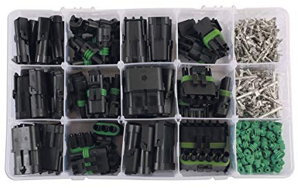 Connect 37325 Assorted Automotive Electric Delphi Weatherproof Kit 426pc