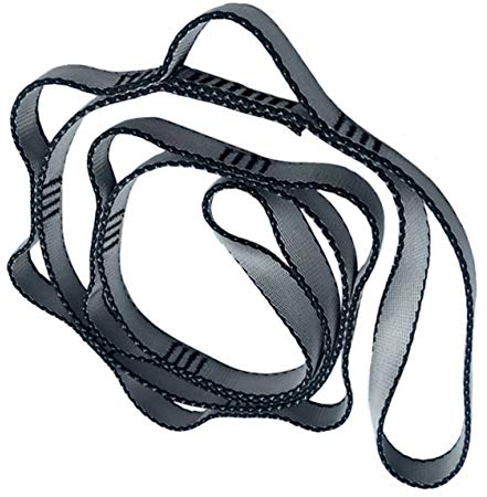 FUYUFU 2 Stück Set Daisy Chain Nylon Kette (Grau, 110 cm lang)