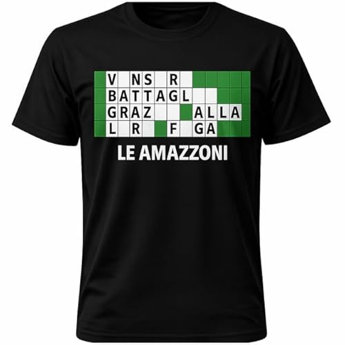 bubbleshirt T-Shirt Uomo Divertente Citazione Iconica TV - Maglietta Humor Grafica Trash Anni '90 - Risposta Leggendaria Signor Giancarlo - Manica Corta 100% Cotone - Colore Bianco o Nero - S/XXL