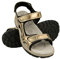 Zerimar Sandales pour Femmes en Cuir Naturel | Sandales de Marche | Chaussures de Sport pour Femmes | Sandales de Randonnée en Cuir | Couleur Doré Taille 37