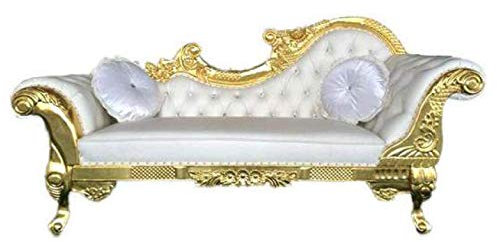 jvmoebel Edle Chesterfield Recamiere antik Stil Chaiselongue Chaise Longue Sofa Liege Neu