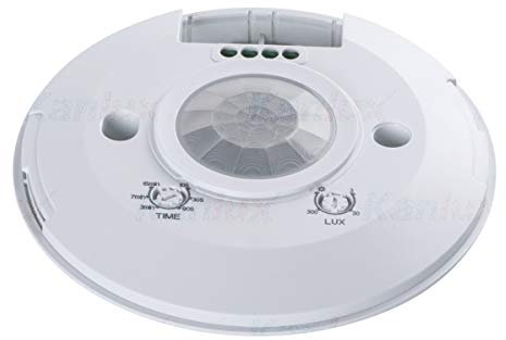 360 Degree Motion Detector 220-240V Ceiling Occupancy Movement Sensor Light Switch High Sensitive PIR LED Light Fluorescent Incandescent Zona Flat Slim Surface Mounted Round