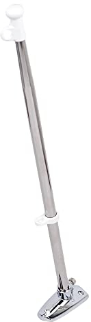 GATE14® Asta Portabandiera per Barca in Acciaio Inox e Base in ABS Lung. 40 cm Ø 14 mm