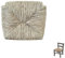 okaffarefatto zimbardi costanza - Chaise d'enfant en paille de rivière, Rustique, Chaise, pour salle à manger, Brun, Bois, Paille