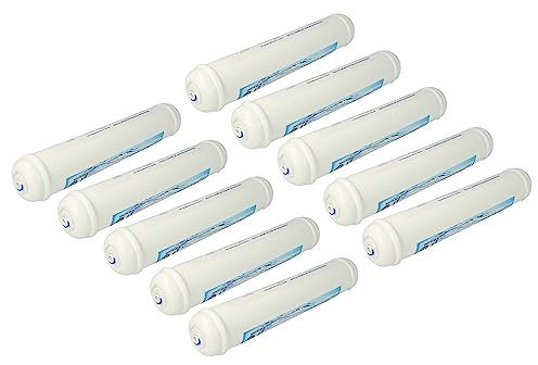 vhbw 10x cartuccia filtro per l'acqua compatibile con Siemens KA56NV10TI/01, KA56NV10TI/03, KA56NV10TI/02, KA56NV10TI/04 frigorifero