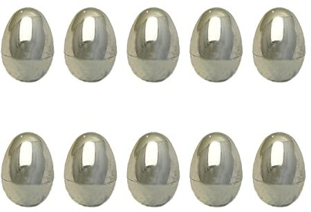 FGYZYP Glitzernde Ostereier Ornament, bunte Kunststoff-Ostereier-Dekoration mit Pailletten, handgefertigte Simulation Ostereier Anhänger für Frühling Osterkörbe DIY Zuhause Party Geburtstag Dekor